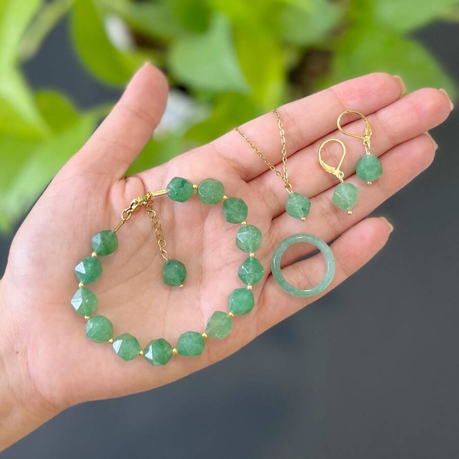 دستبند اونتورین تراش استار