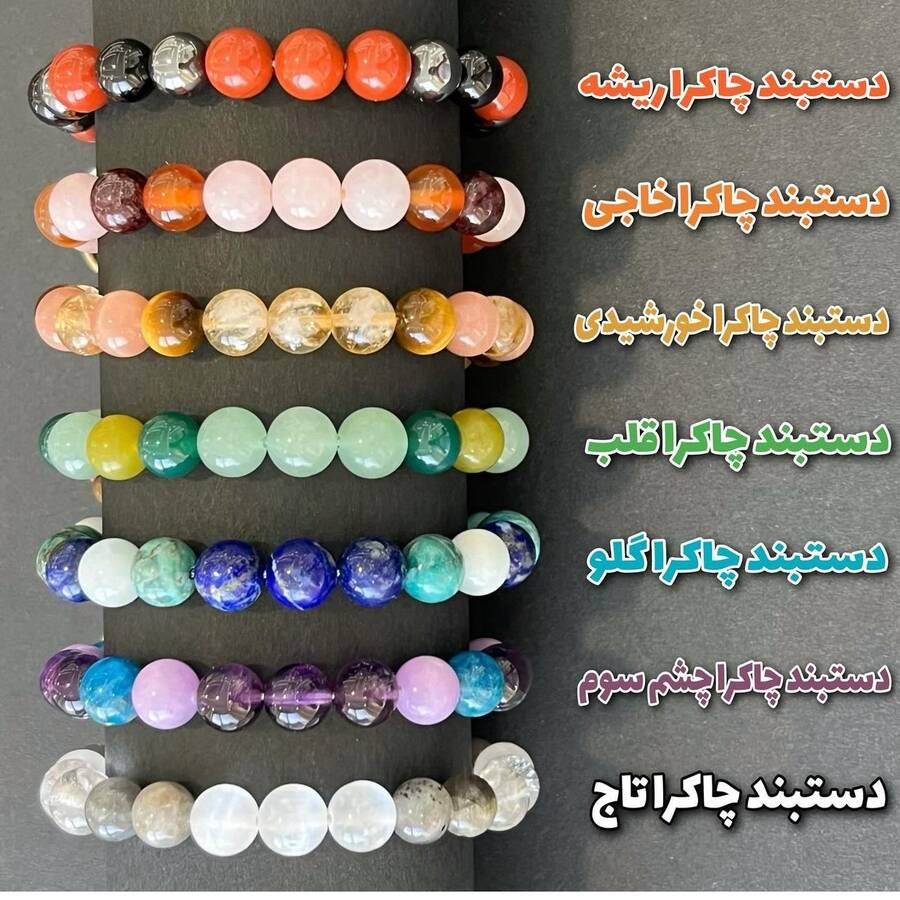 دستبندهای مخصوص پاکسازی هر چاکرا