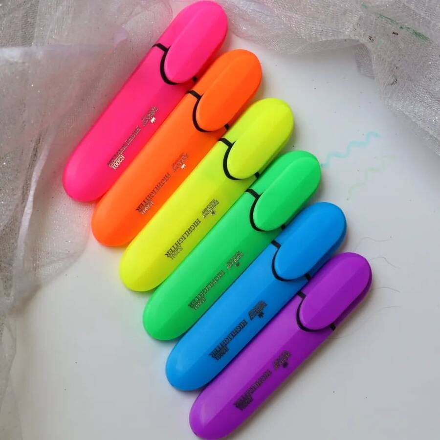 هایلایتر رنگی