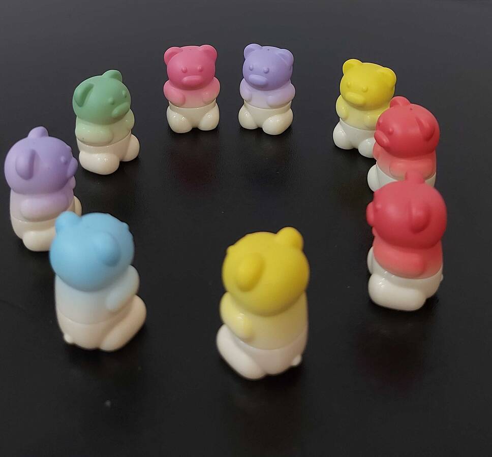 رژ لب خرسی پاستلی