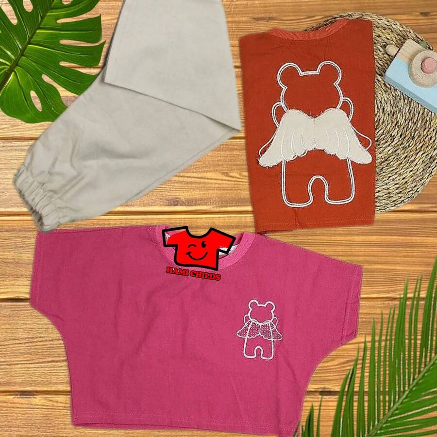 کراپ و شلوار لنین با کیفیت عالی