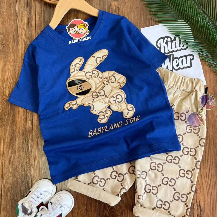 تیشرت و شلوارک گوچی فضانورد