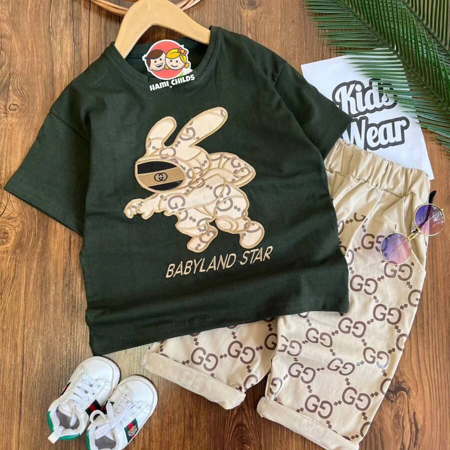 تیشرت و شلوارک گوچی فضانورد