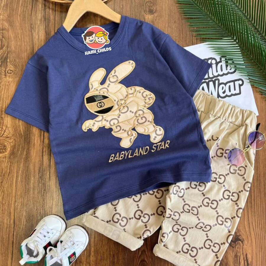 تیشرت و شلوارک گوچی فضانورد