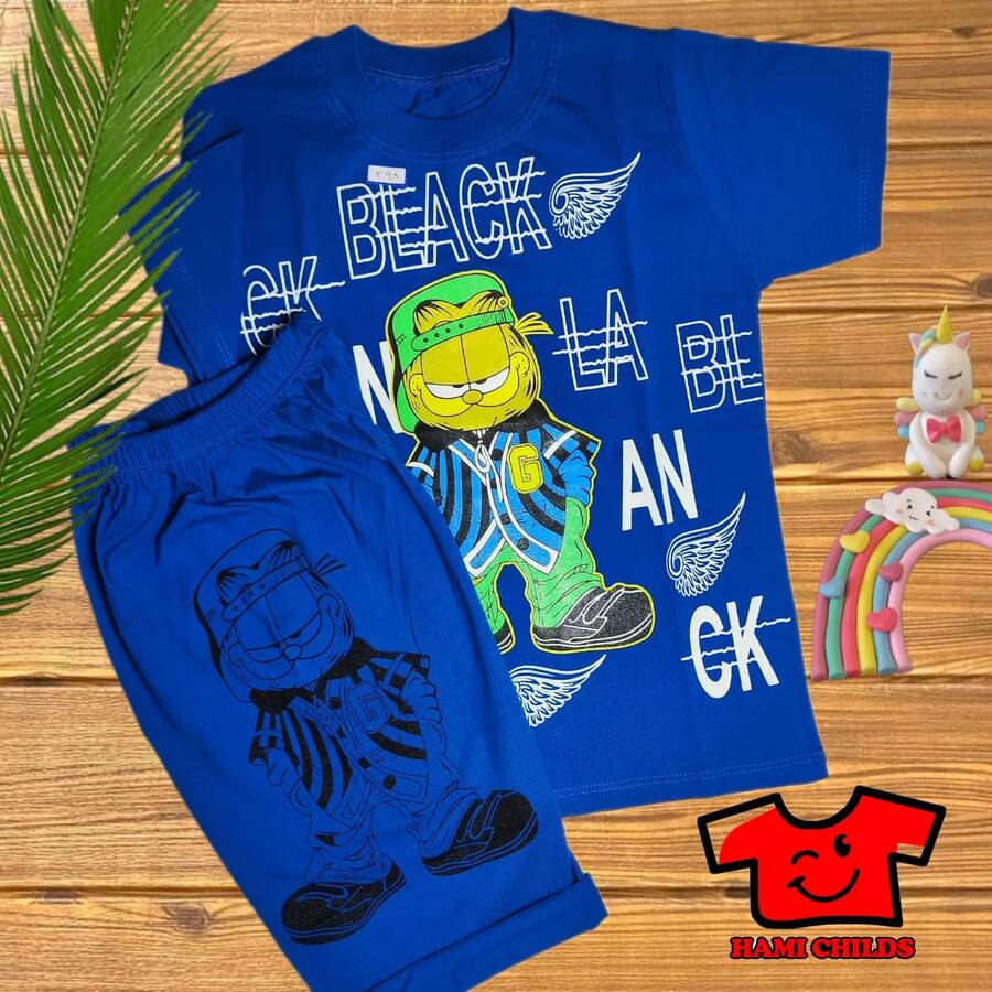 تیشرت و شلوارک  گارفیلد