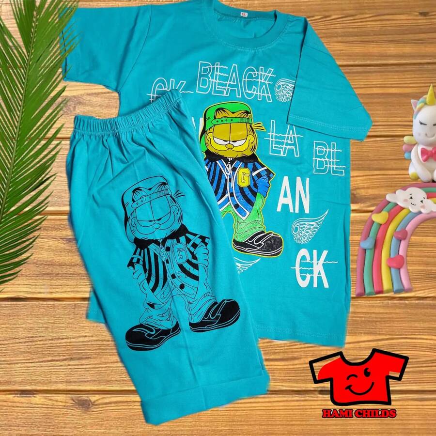 تیشرت و شلوارک  گارفیلد