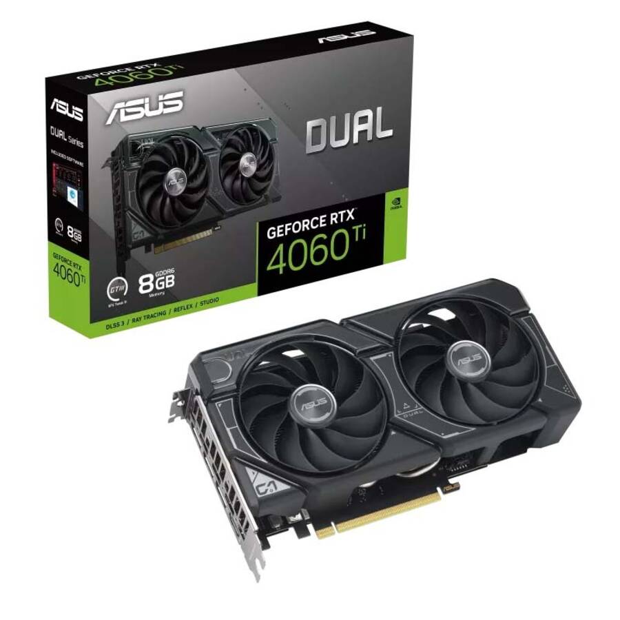 ASUS Dual GeForce RTX™ 4060 Ti 8GB GDDR6
