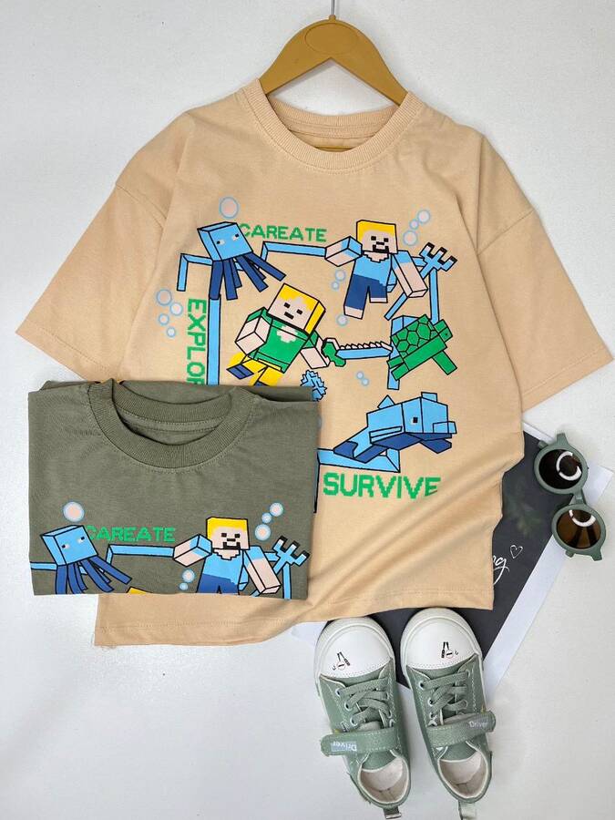 تیشرت ماینکرافت