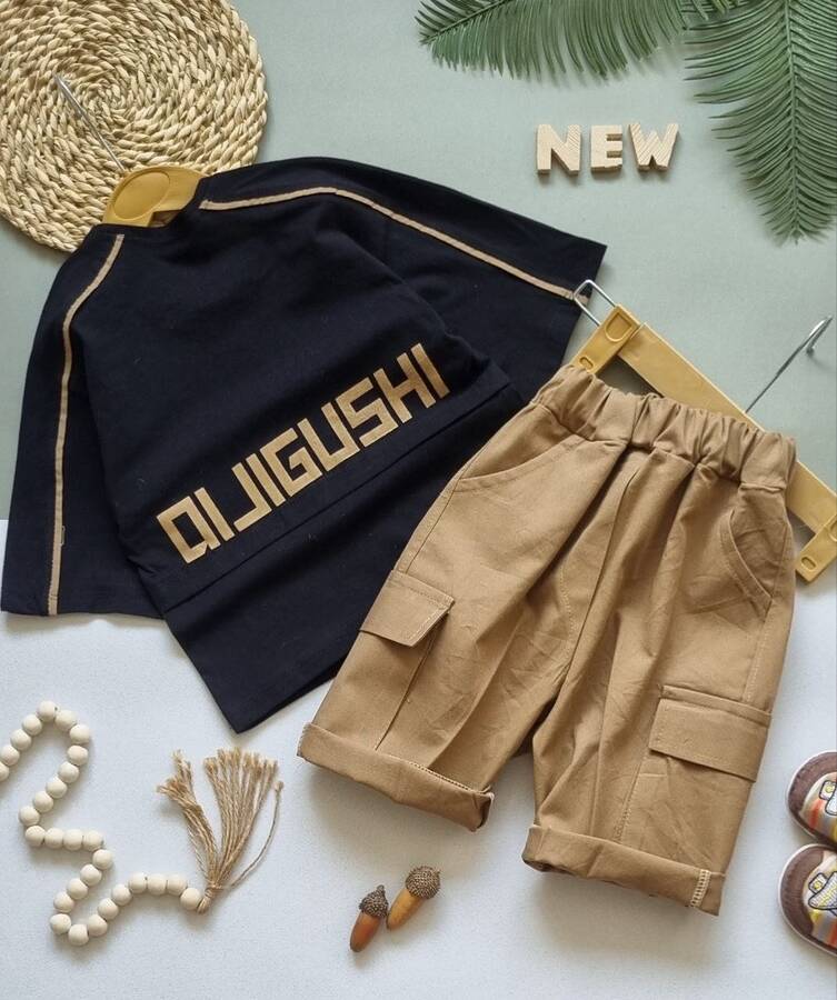 تیشرت شلوارک کتان