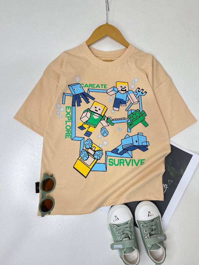 تیشرت ماینکرافت
