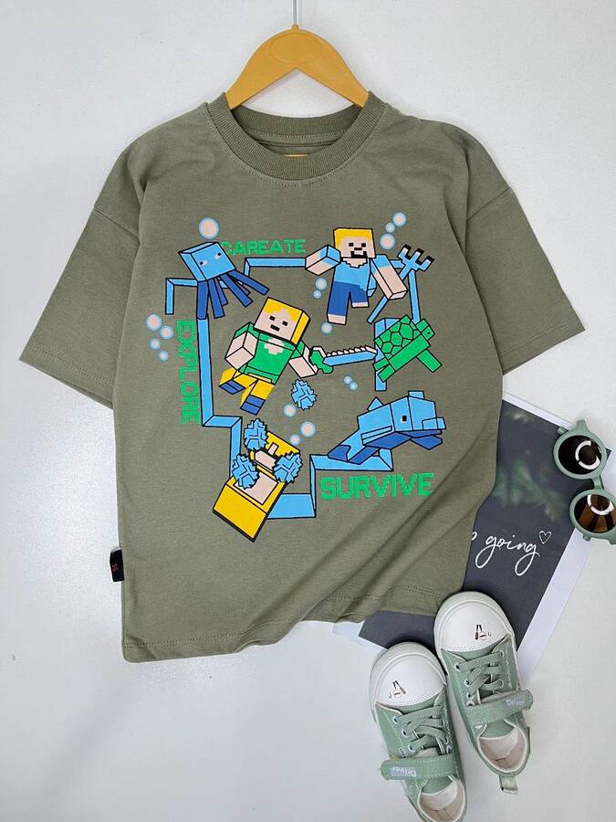 تیشرت ماینکرافت