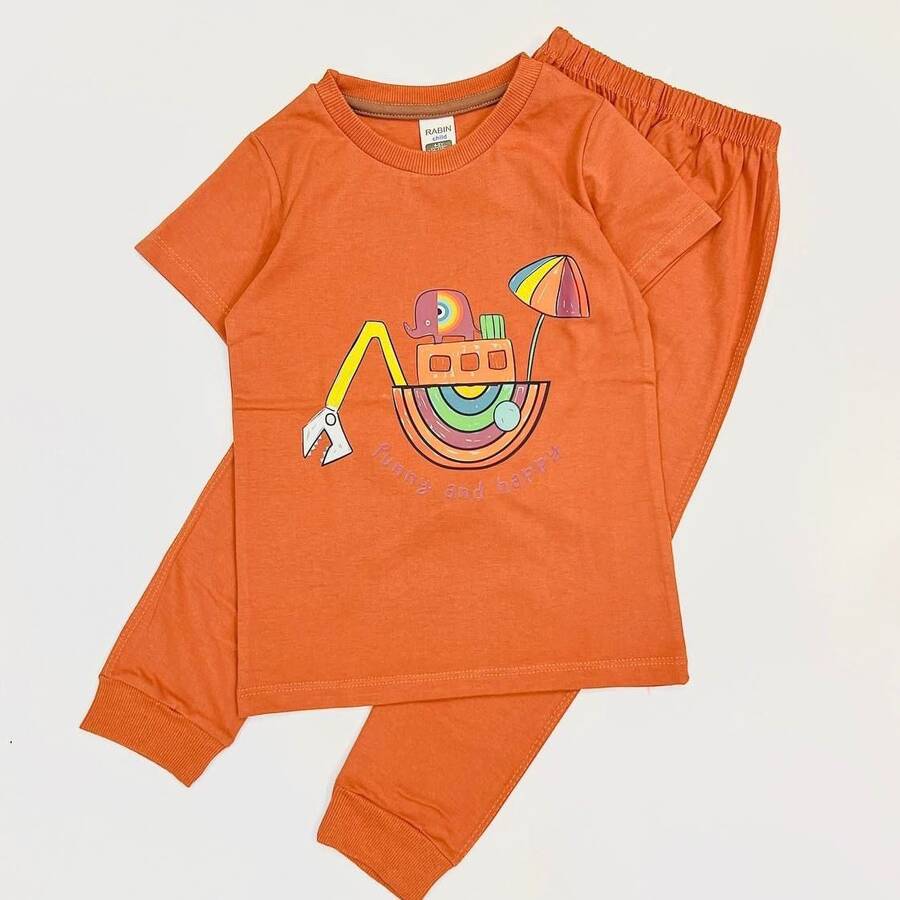 تیشرت شلوار راحتی پنبه