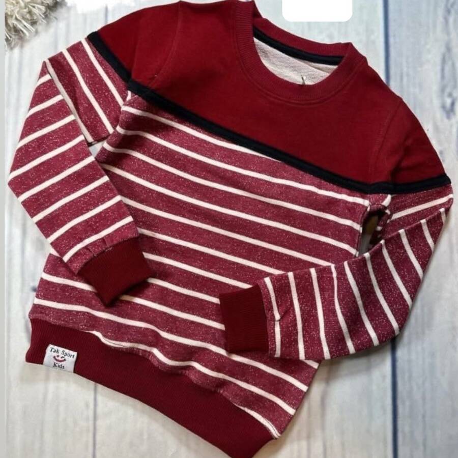 بلوز تک دورس راه راه