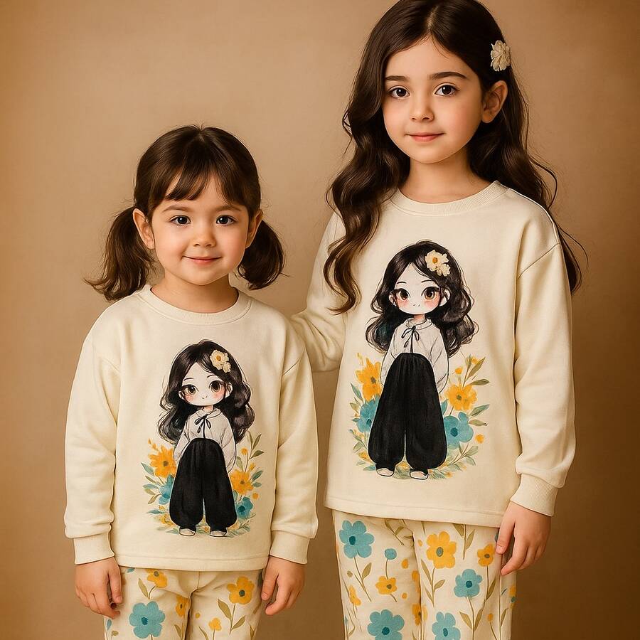 ست دختر و گل