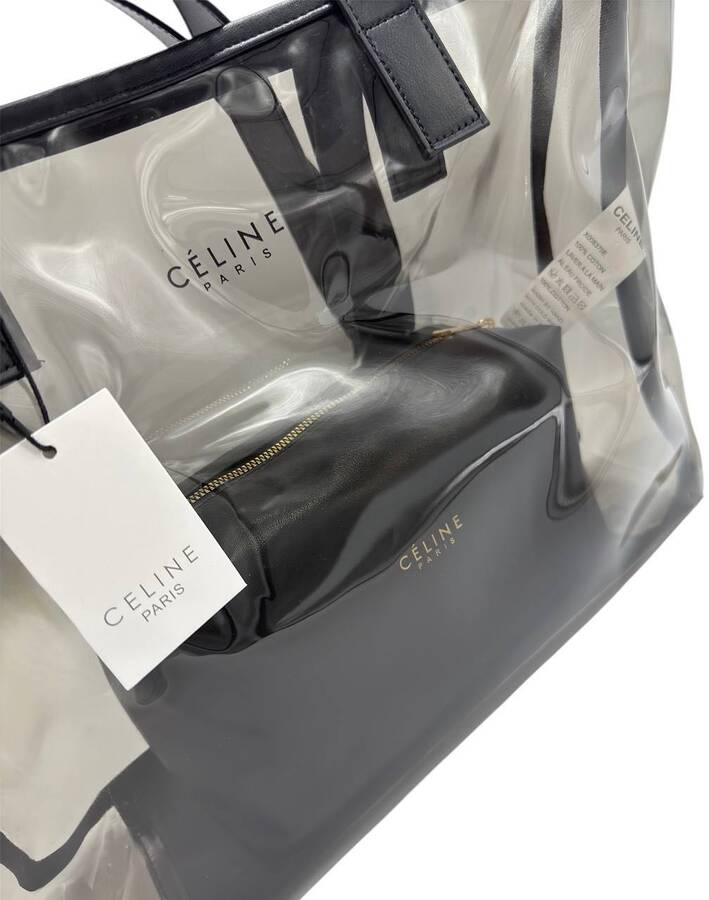 کیف شفاف طلقی سلین (CÉLINE Paris)