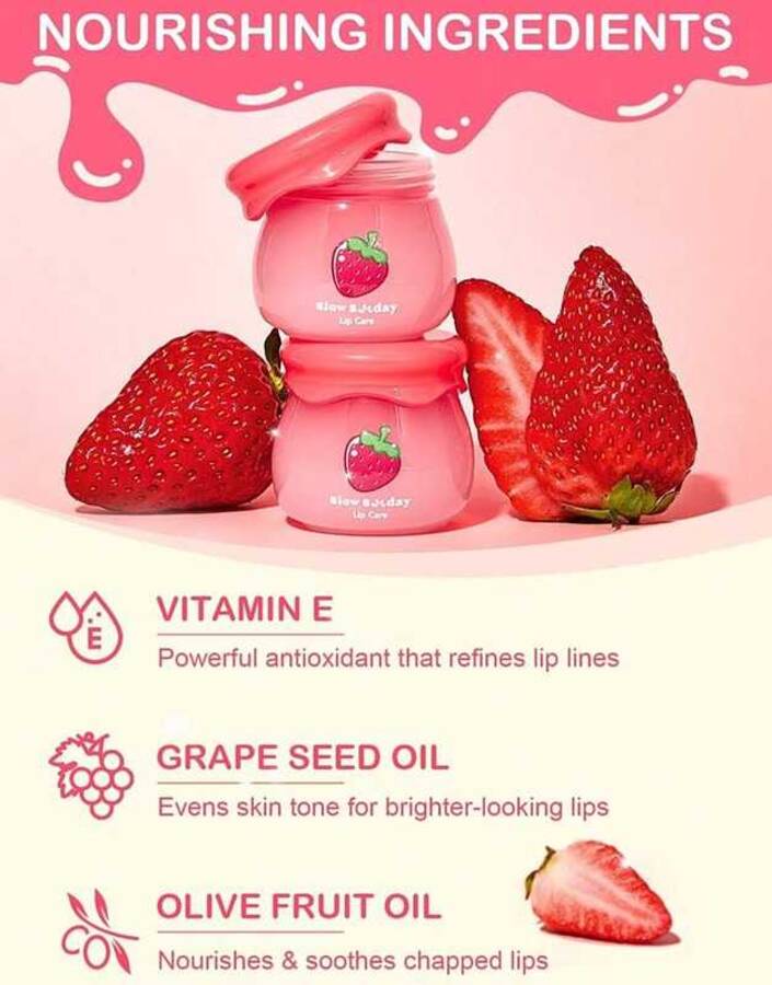 بالم لب توت فرنگی slow sunday