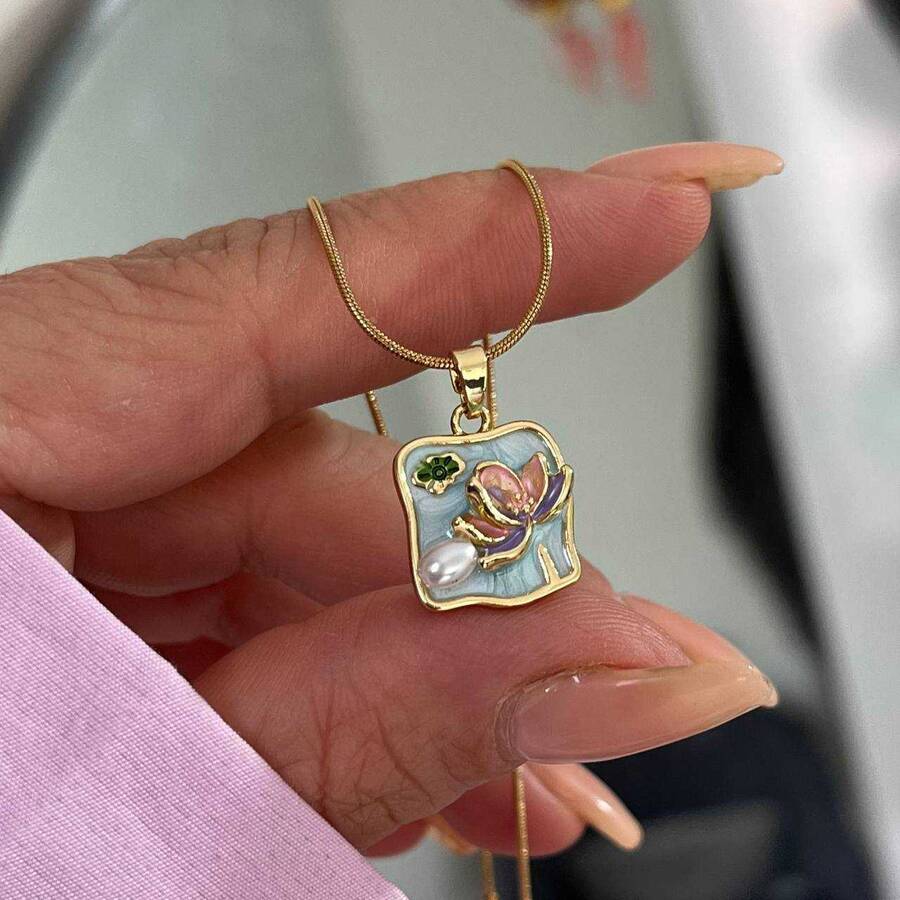 گردنبند میناکاری