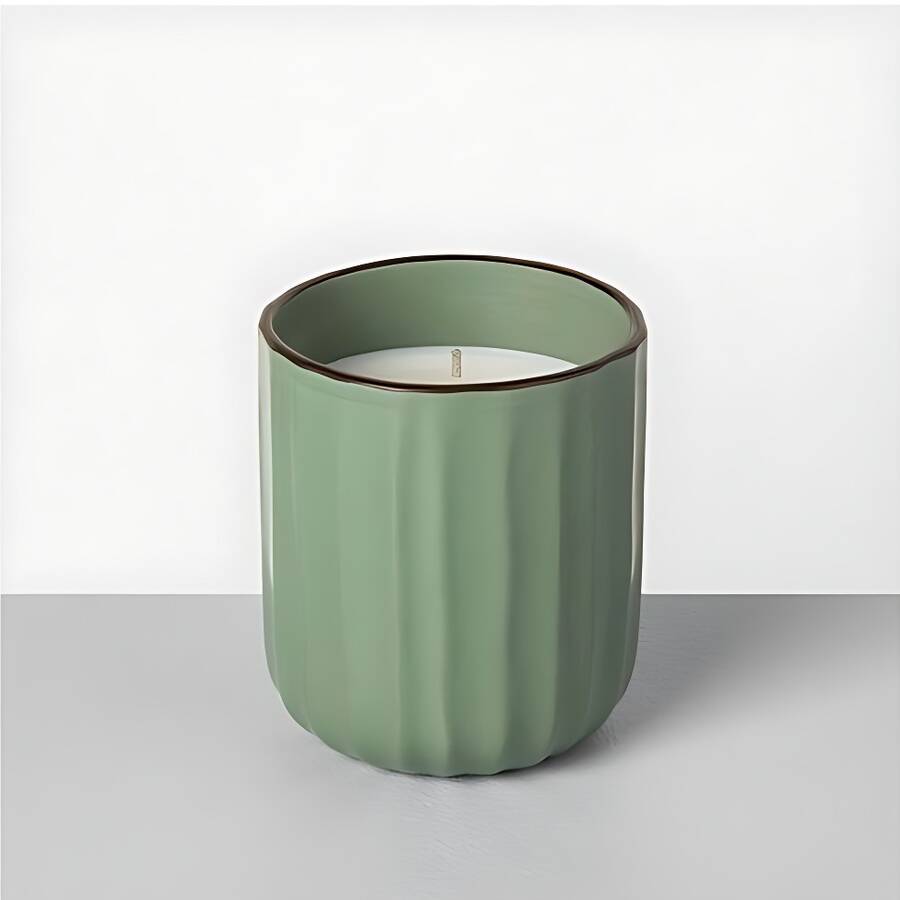 شمع سرامیکی سبز