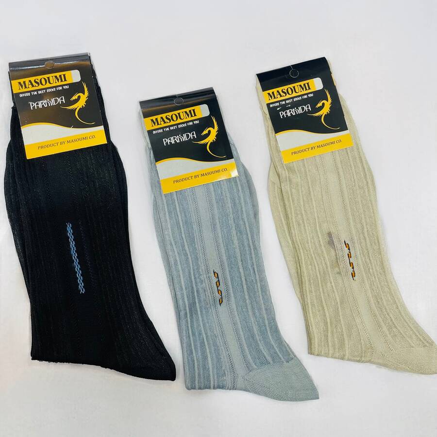 جوراب مردانه شیشه ای