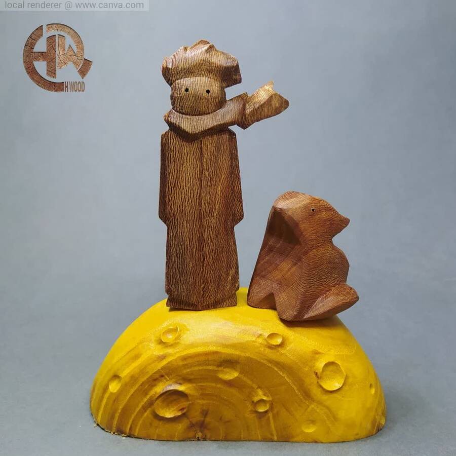 شازده کوچولو و روباه با سیاره