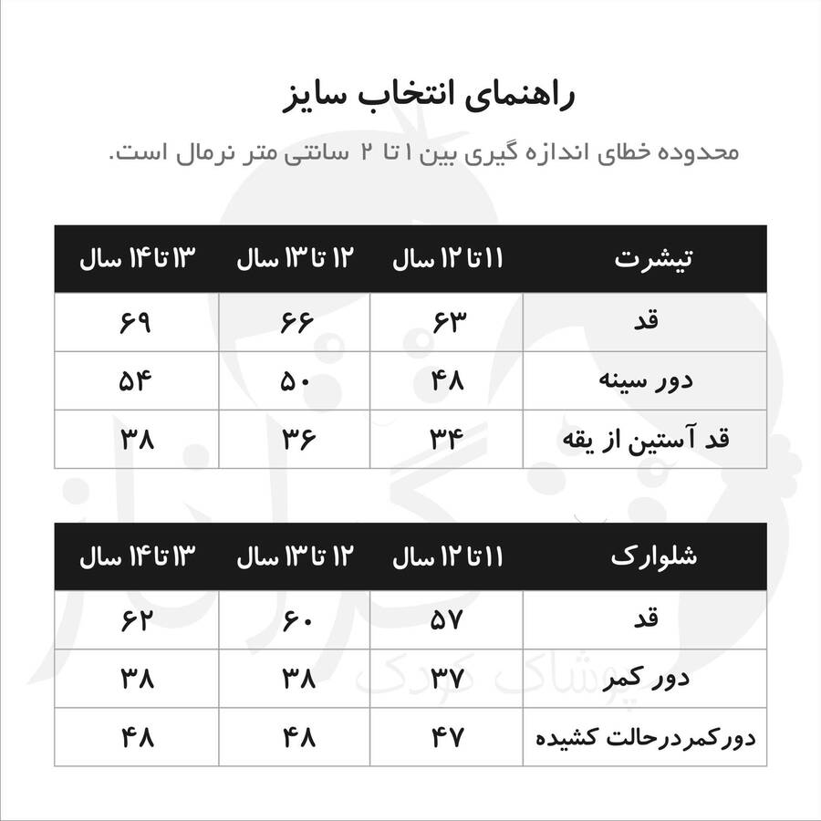 ست پسرانه والا (8 تا 10 سال)