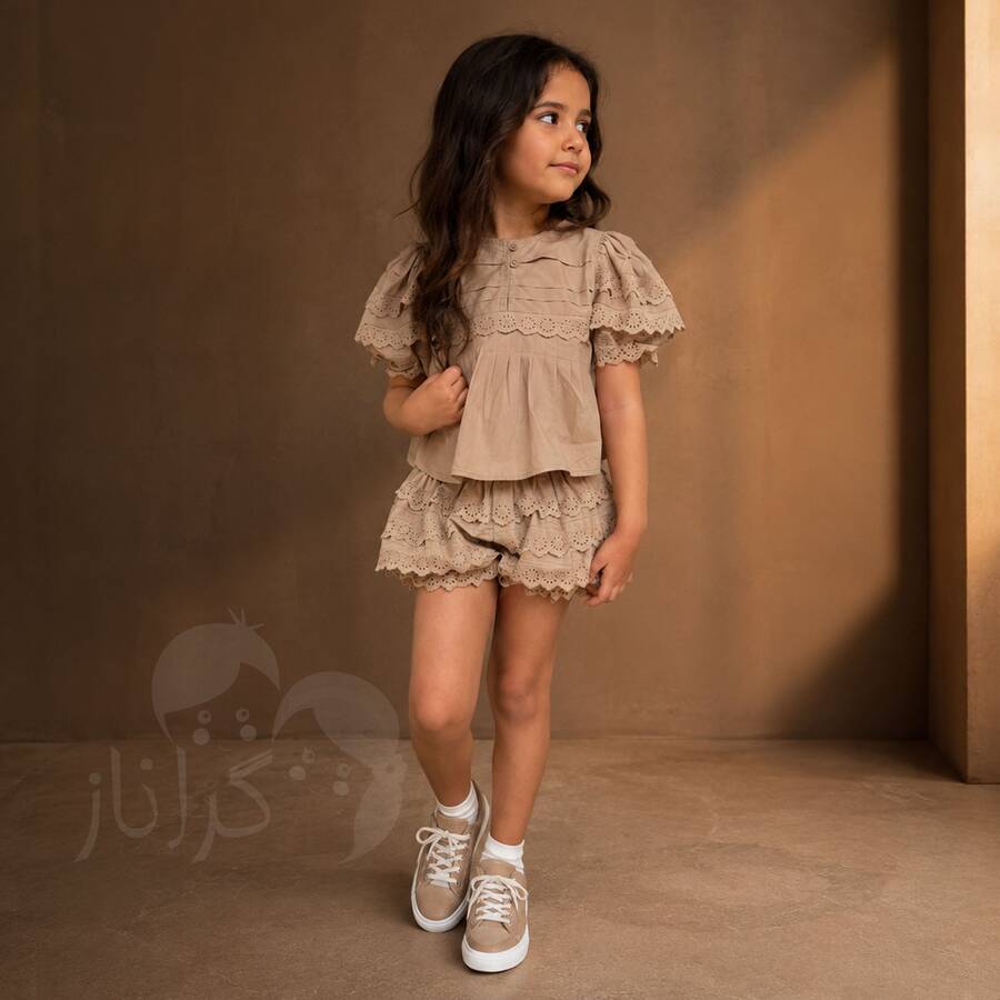 ست دخترانه «جورجینا» (4 تا 15 سال) ✨👗