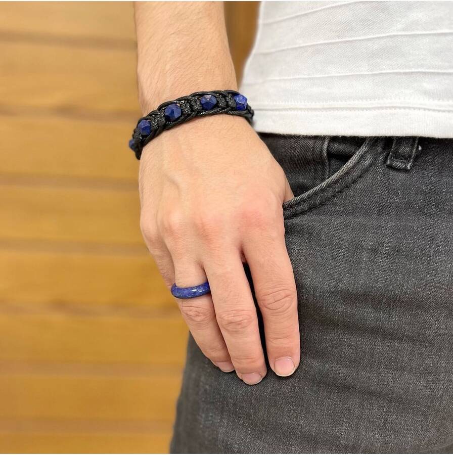 دستبندهای مردانه تراش استار