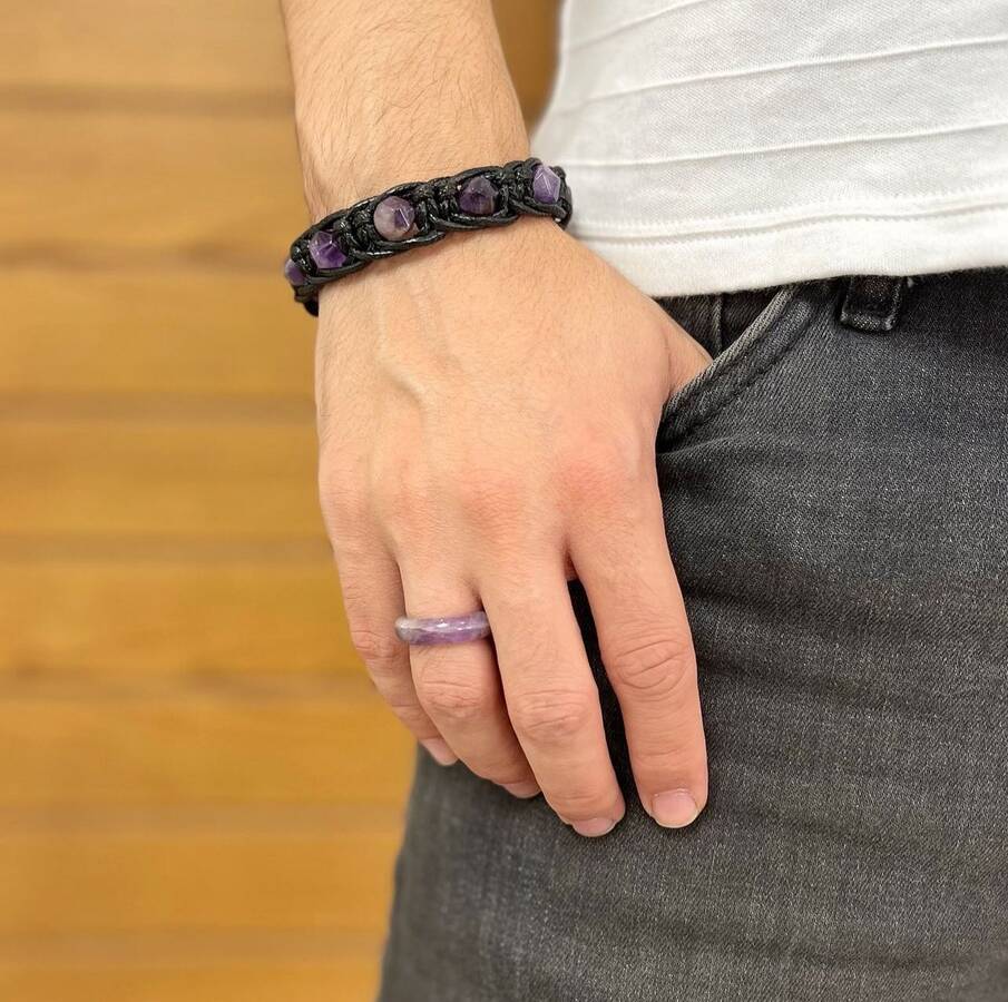 دستبندهای مردانه تراش استار