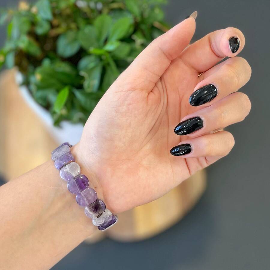 دستبند آمیتیست کشی