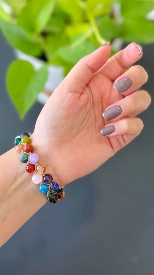 دستبند ترکیبی 33 سنگ