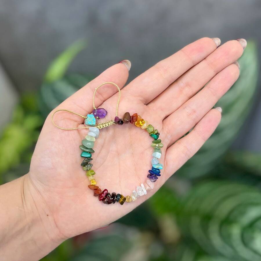 ست گردنبند و دستبند سی سنگ