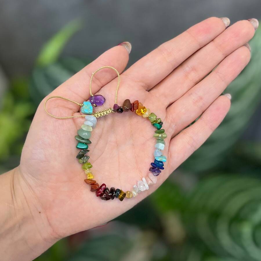 دستبند ترکیبی 30 سنگ