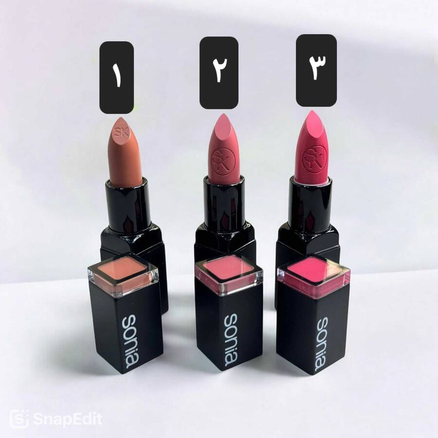 رژلب جامدمات مخملی سونیاکاشوک(اورجینال)