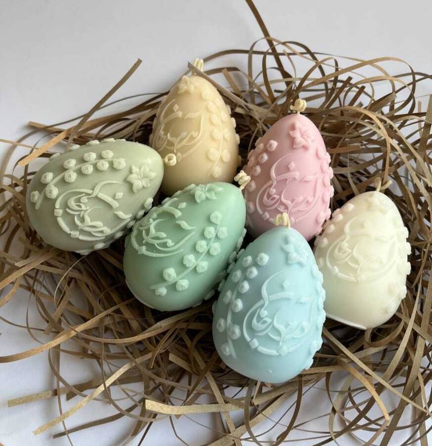 شمع تخم مرغی