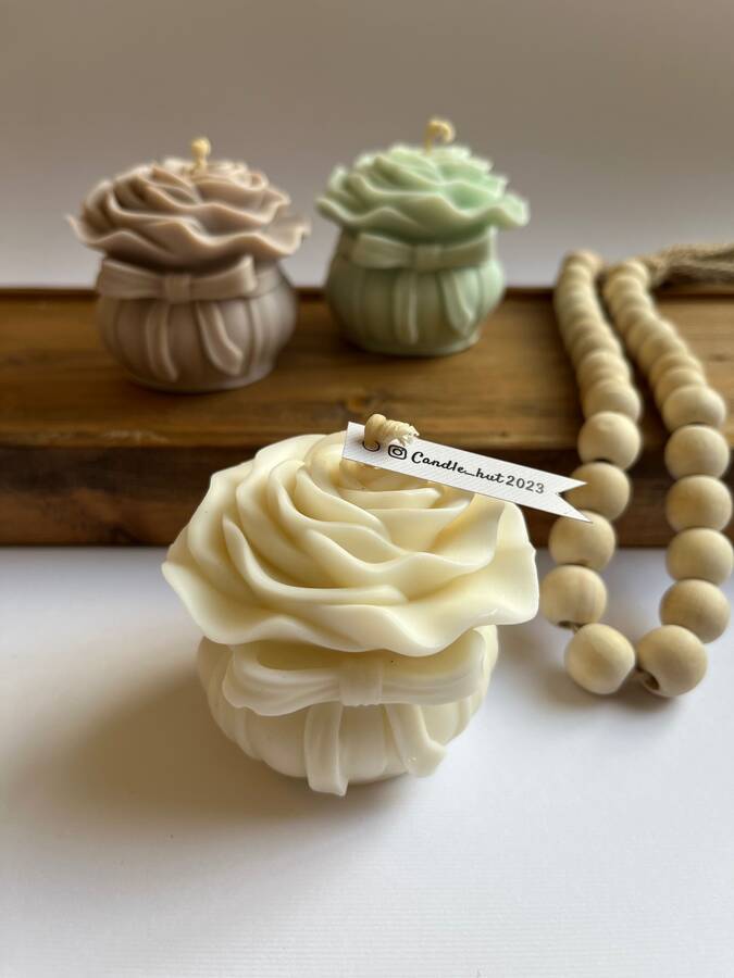 شمع گلدون کره ای