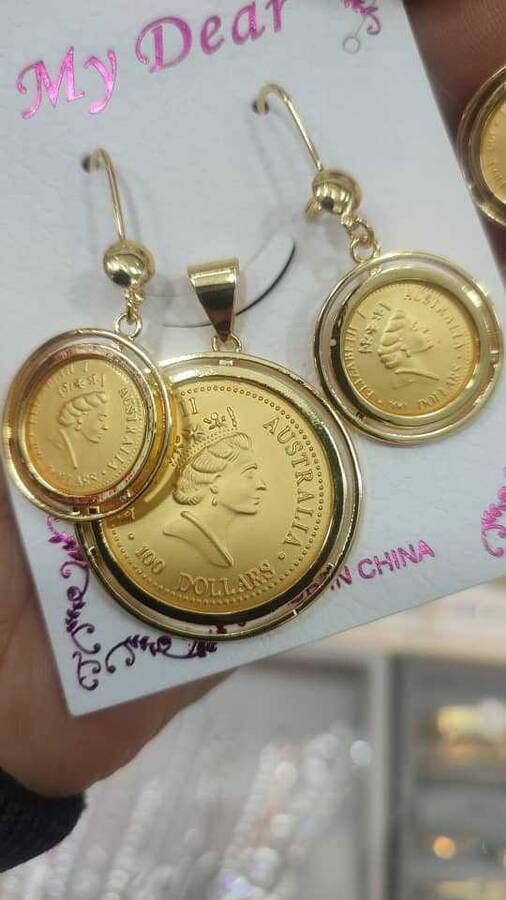 سرویس طرح طلا سکه ی الیزابت