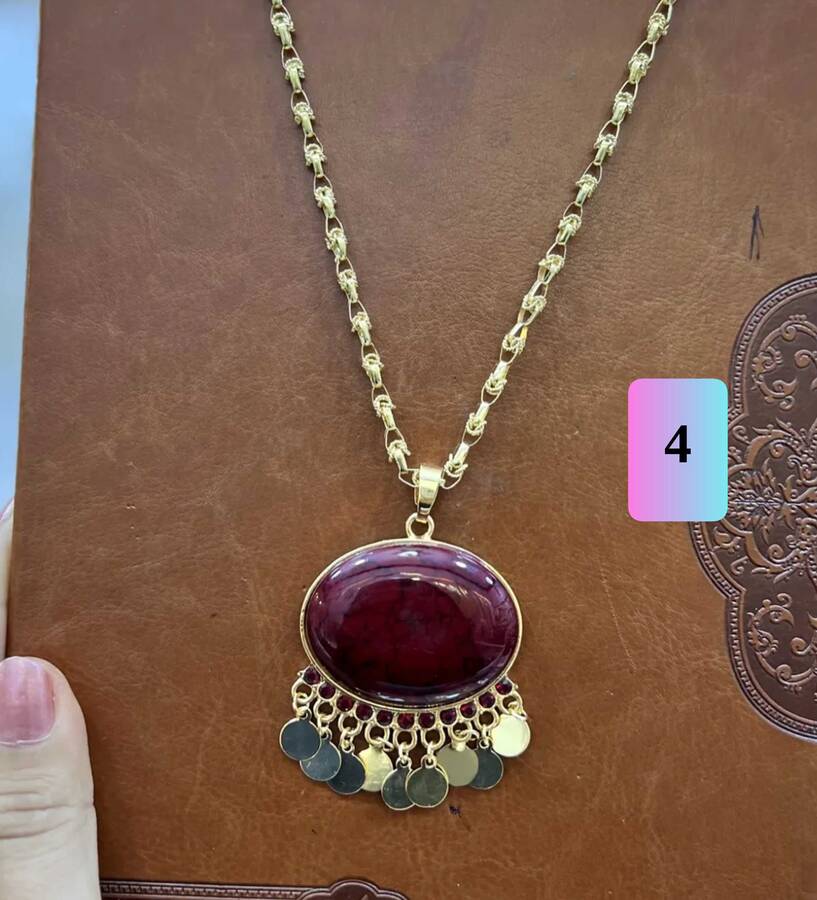 گردنبند طرح طلا الیزابت