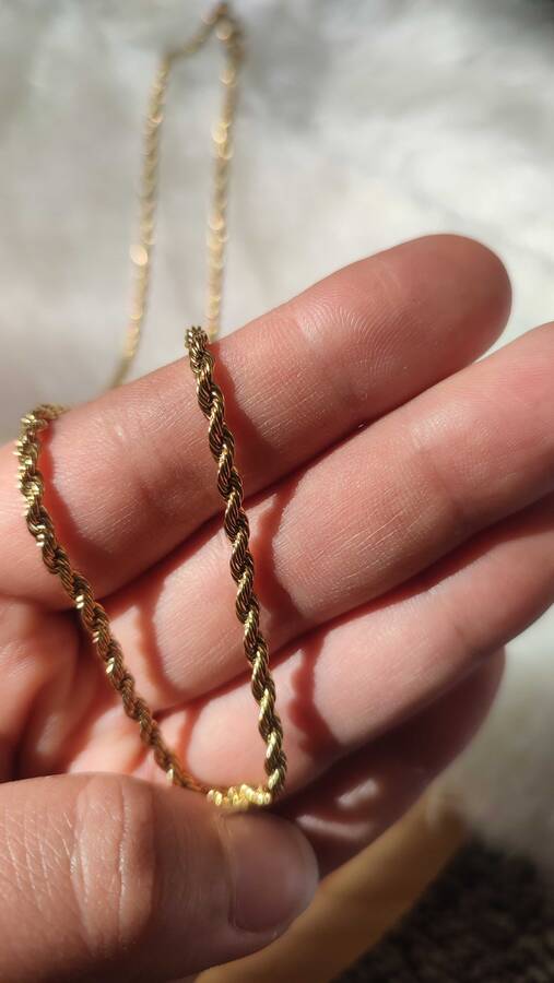 گردنبند طنابی