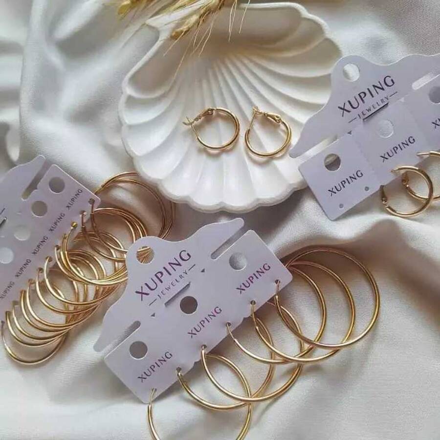 گوشواره حلقه ساده ژوپینگ