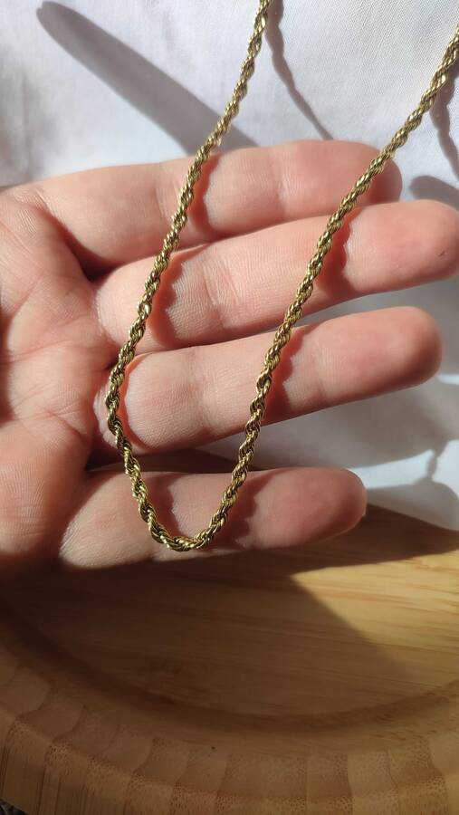 گردنبند طنابی