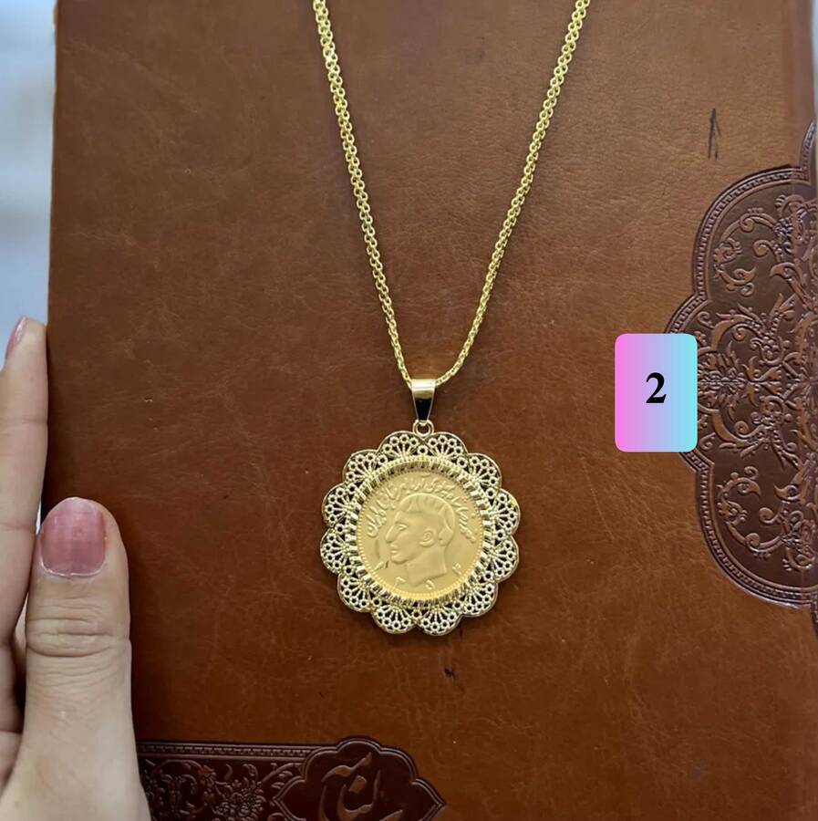 گردنبند طرح طلا الیزابت