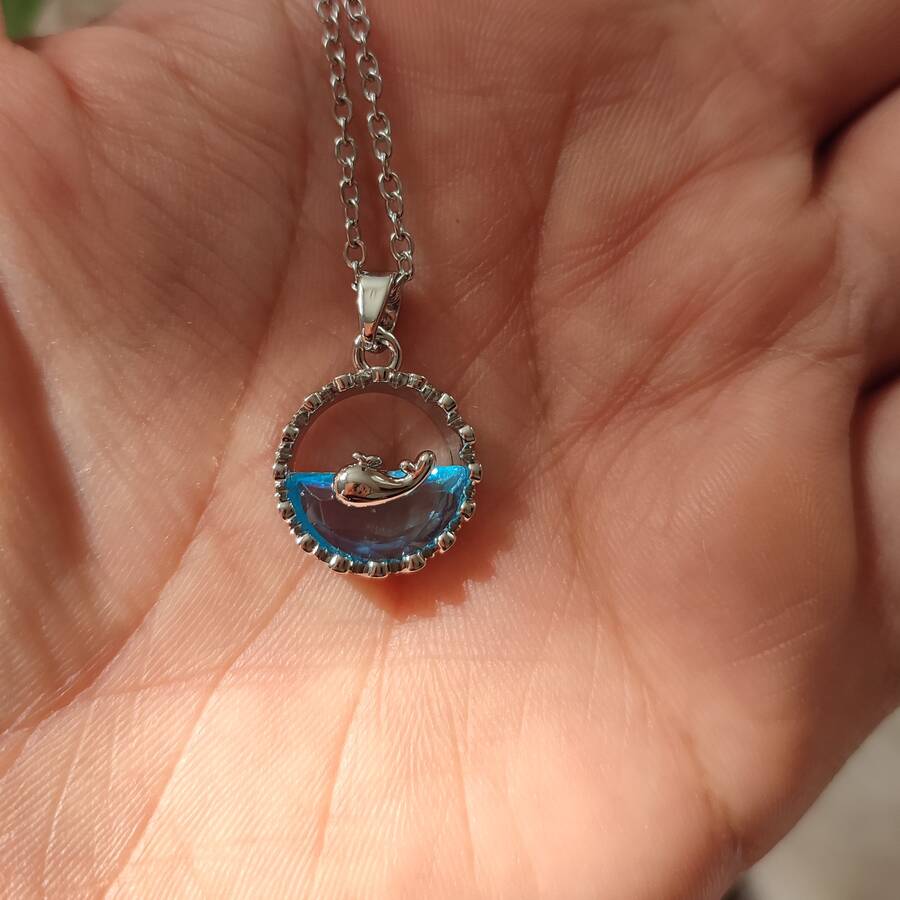 گردنبند پینترستی وال و دریاچه 