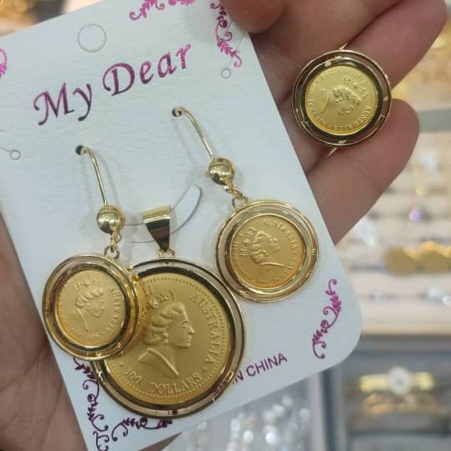 سرویس طرح طلا سکه ی الیزابت
