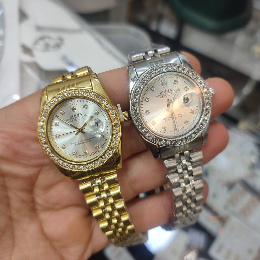 ساعت رولکس صفحه سفید