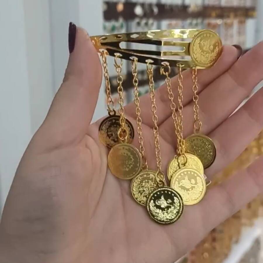 گیره تق تقی لیره دار 