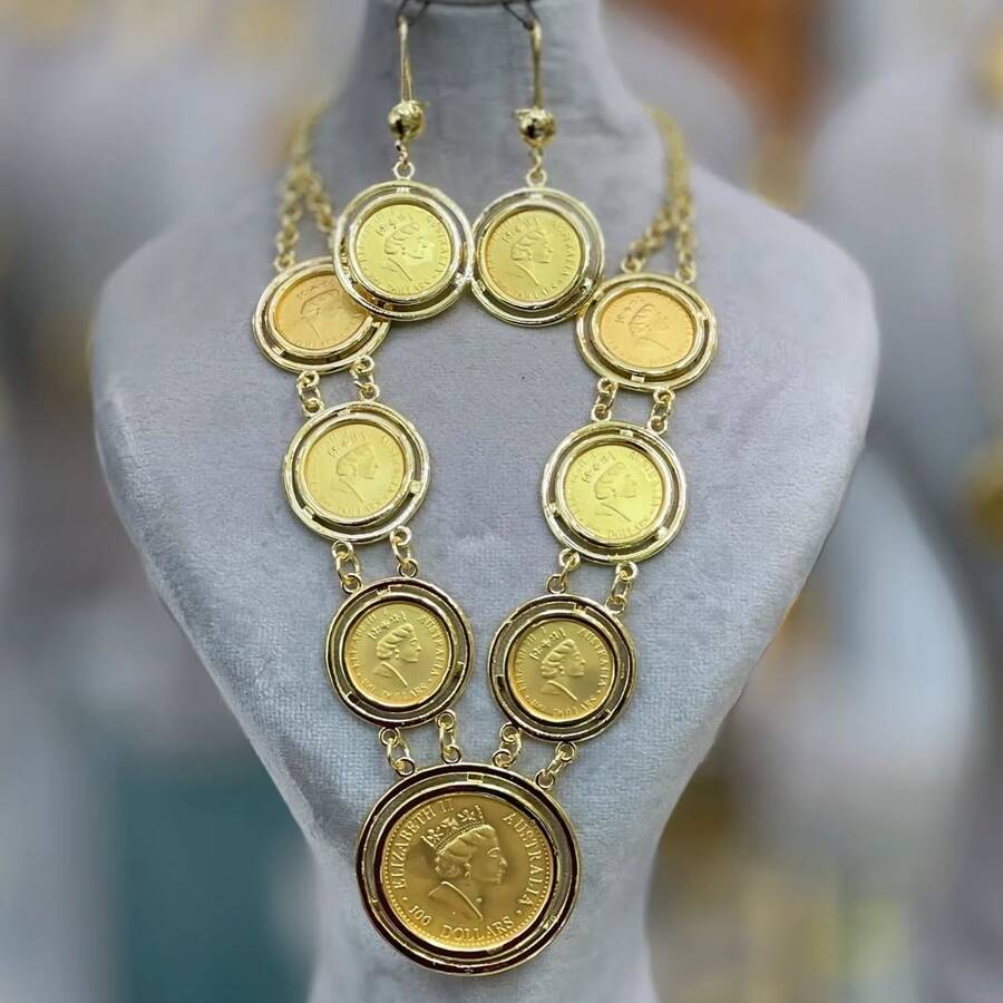 نیم ست طرح طلا