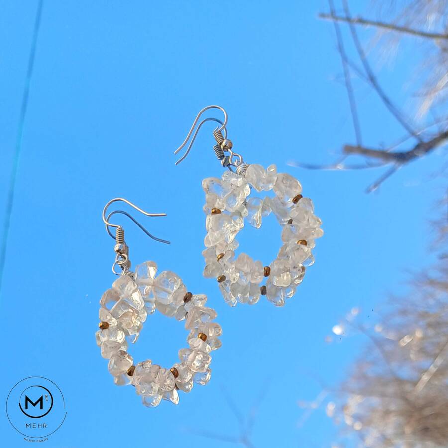 گوشواره کوارتز چیپسی