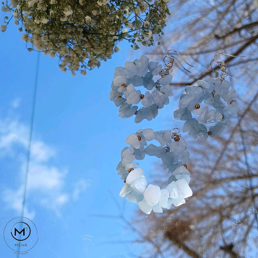 نیم ست آکوامارین