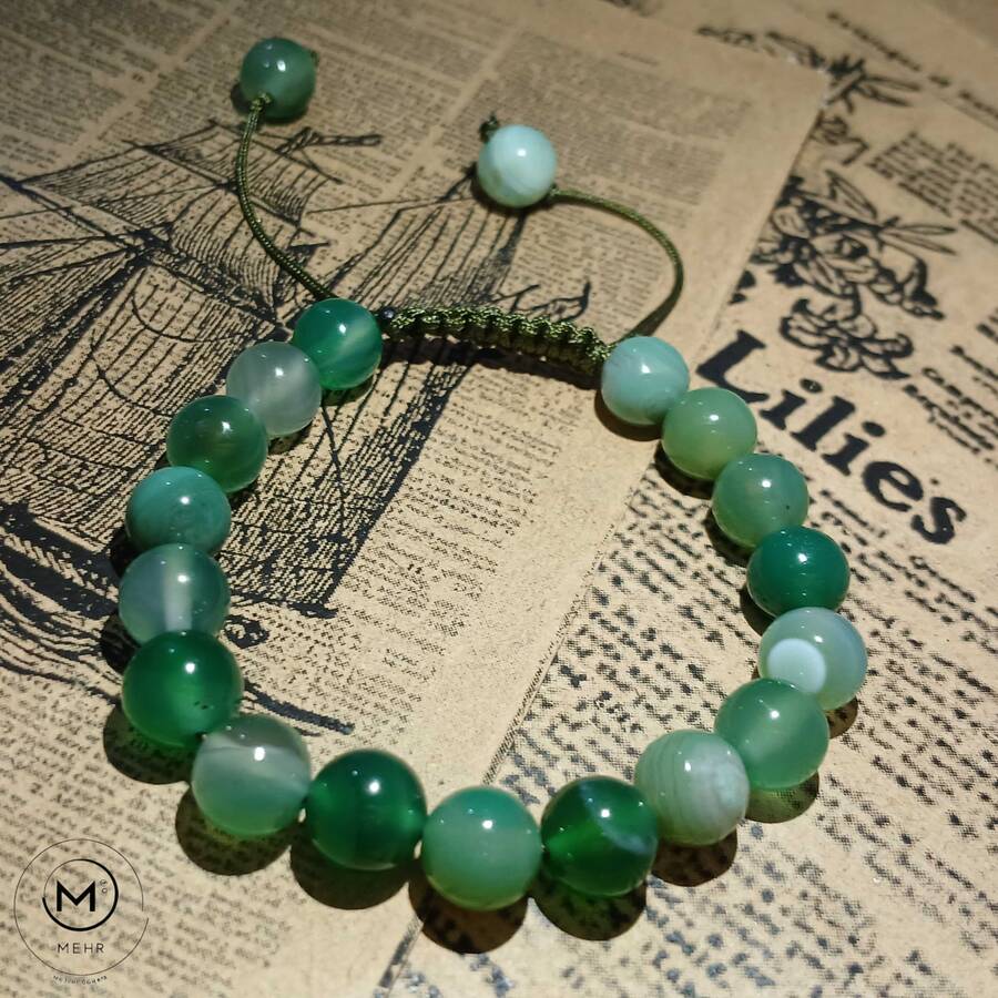 دستبند عقیق ماداگاسکار 