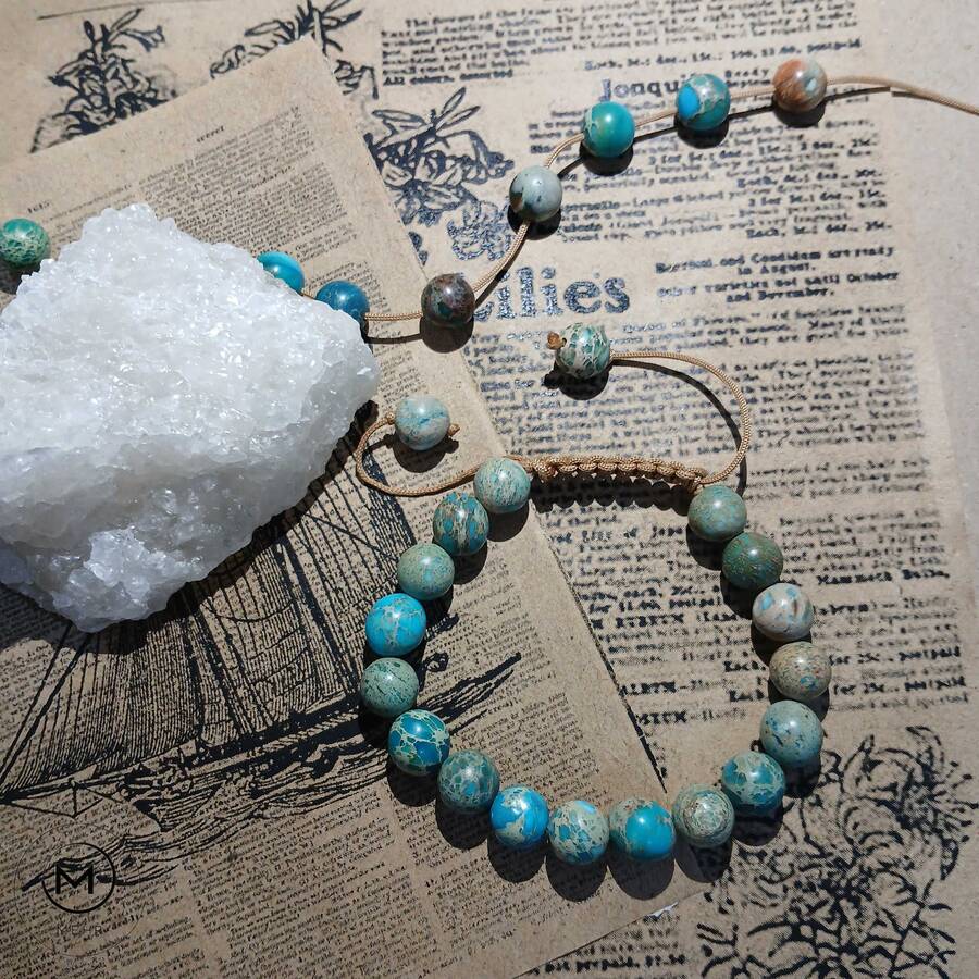 دستبند فیروزه آفریقایی 